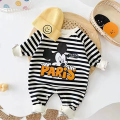 5Pcs/Lot Boys and Girls' Bodysuit 100% Cotton Long Sleeved Children'S Clothing 6-24 Months Newborn Baby Clothing Bebe Bodysuit